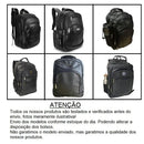 Mochila Masculina Unissex Grande de Couro