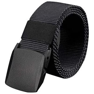 Moda Cinto Largo Masculino Nylon Fivela de Plástico Entrega rápida