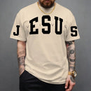 Camiseta Jesus Oversized Streetwear Masculina Feminina camisa 100% Algodão