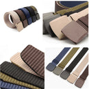 Moda Cinto Elástico Largo Masculino Fivela de Plástico pronto a entrega