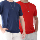 Kit 2 Camiseta Masculina Dryfit Camisa Manga Curta Gola Redonda Blusa Masculino Premium